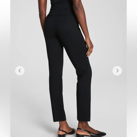 Spanx Ponte Slim Straight black pants pant medium m - Picture 4 of 10